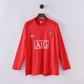 MANCHESTER UNITED MANGA LARGA RETRO 2008