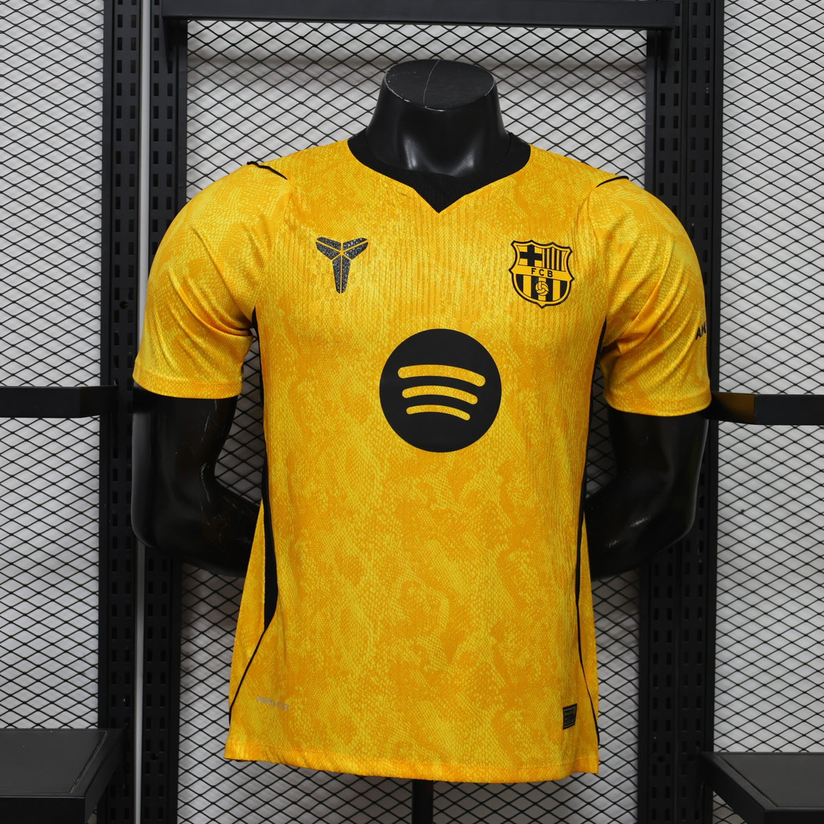 BARCA JERSEY BLACK MAMBA