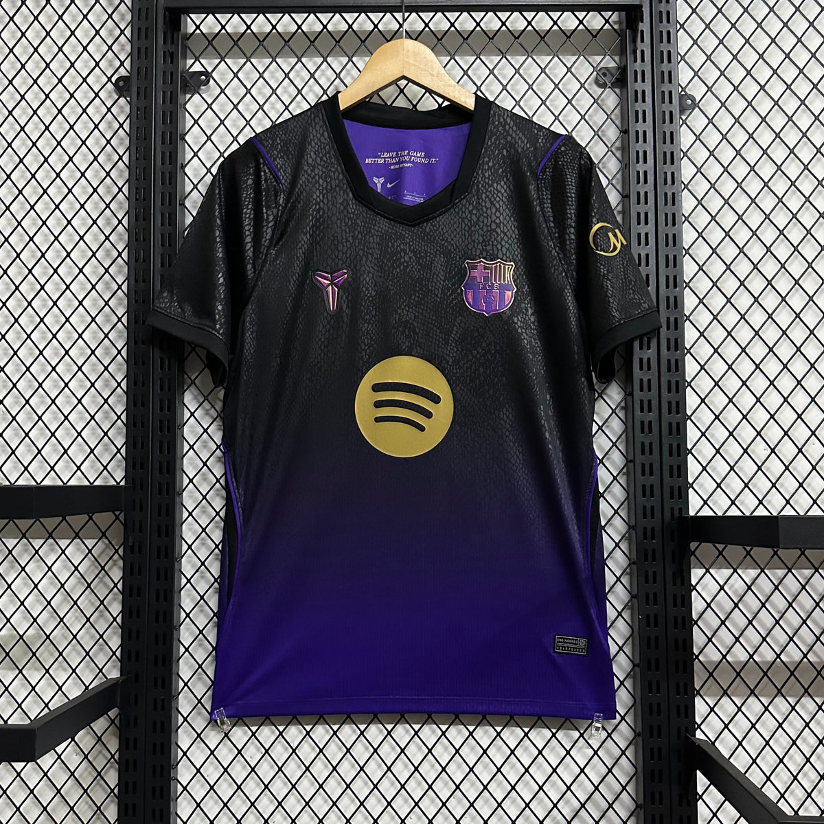 BARCA JERSEY BLACK MAMBA