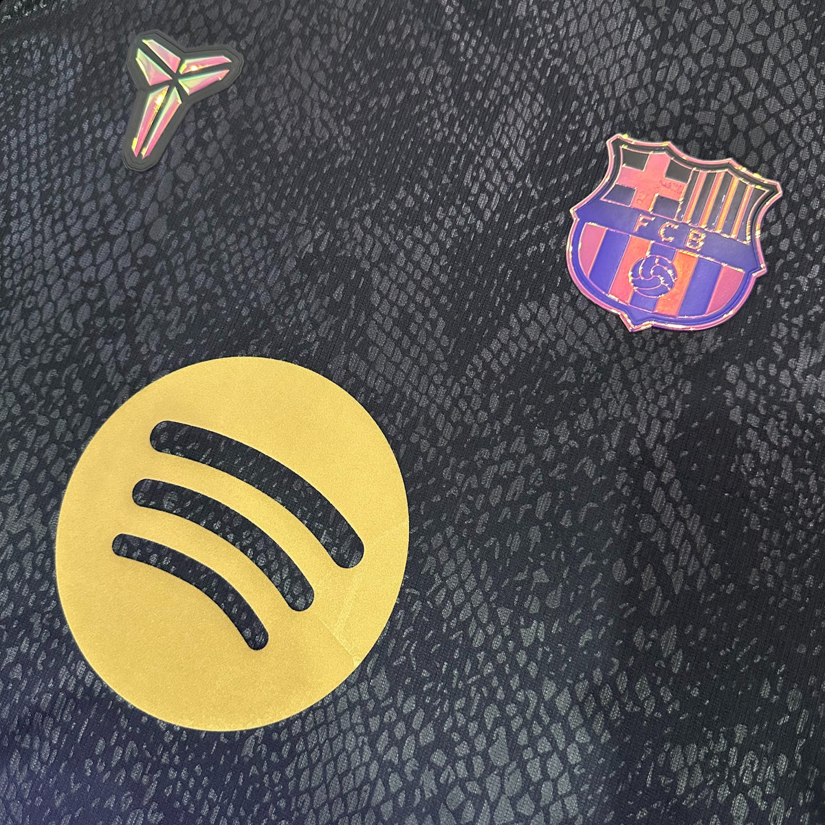 BARCA JERSEY BLACK MAMBA