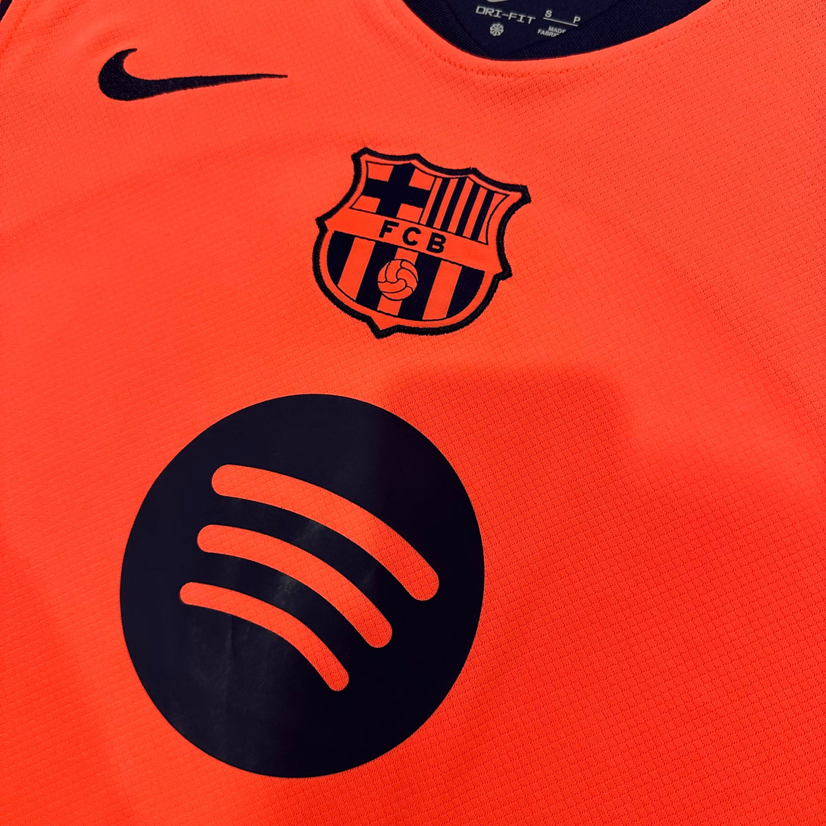 BARCELONA BRIGHT MANGO JERSEY 25-26