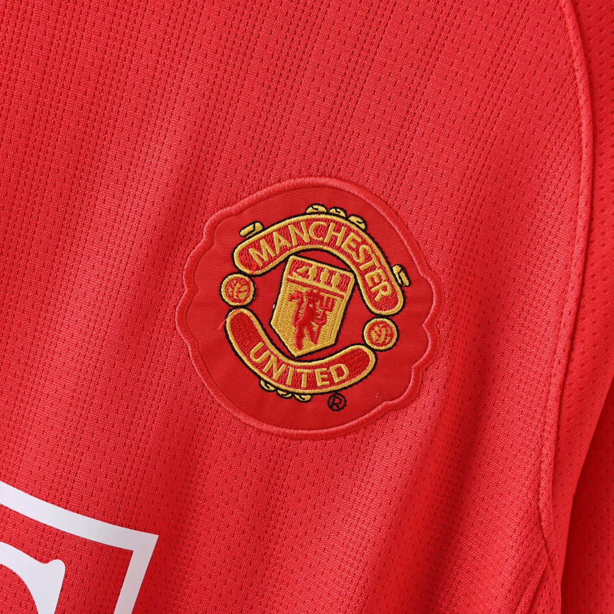MANCHESTER UNITED MANGA LARGA RETRO 2008