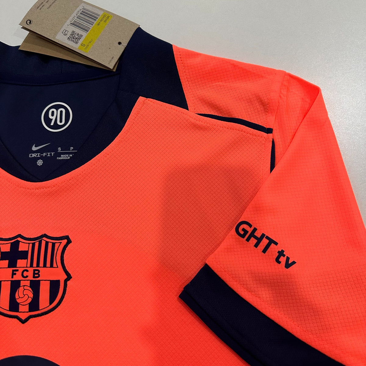 BARCELONA BRIGHT MANGO JERSEY 25-26